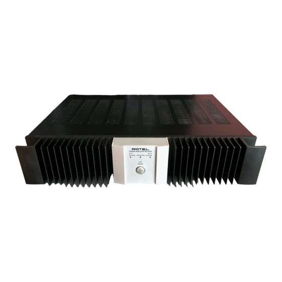 Rotel RB-1050 Manual De Instrucciones