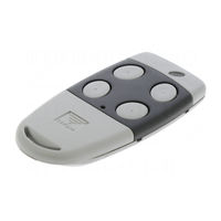 Cardin Elettronica S486 Serie Datos Técnicos, Dibujos Técnicos De Instalación Y Referencias