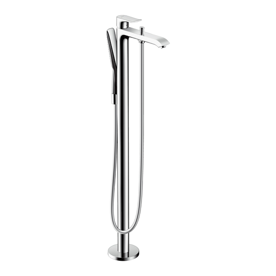 Hansgrohe Metris 31471000 Modo De Empleo/Instrucciones De Montaje
