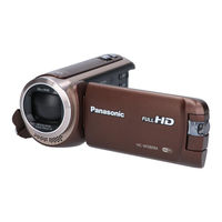 Panasonic HC-W580M Instrucciones De Funcionamiento