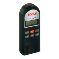 Bosch DUS 20 plus Instrucciones De Servicio