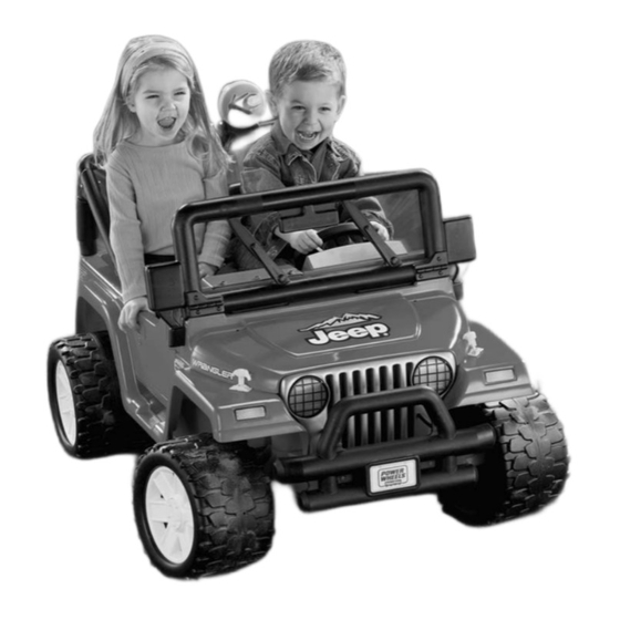 Fisher-Price Power Wheels H4804 Manual Del Usuario