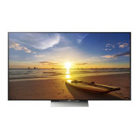 Sony BRAVIA XBR-55X930D Guía De Configuración