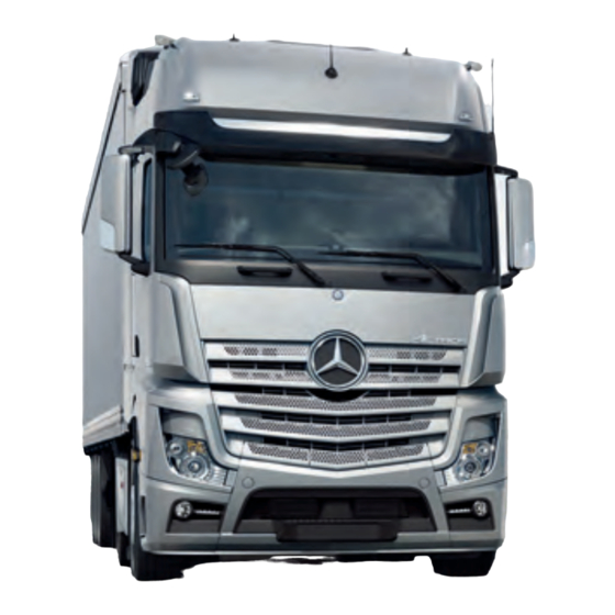 Mercedes-Benz Actros Instrucciones De Servicio