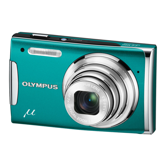 Olympus Mju 1060 Manuales