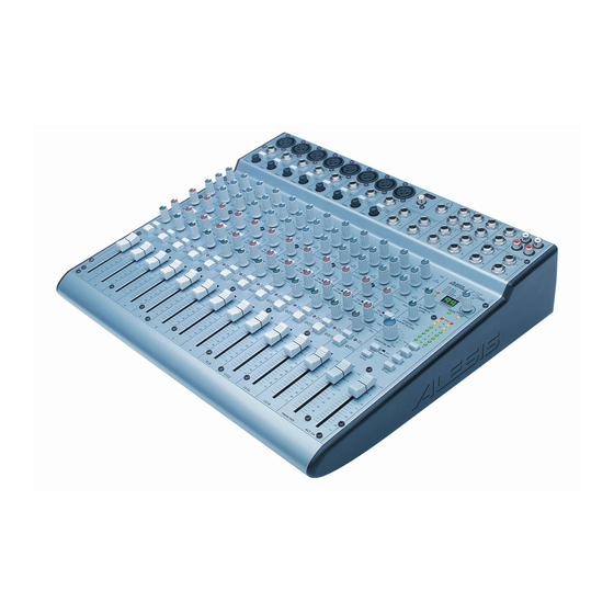 Alesis MULTIMIX 12 USB Manuales