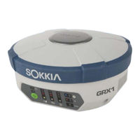 Sokkia GRX1 Manual De Usuario