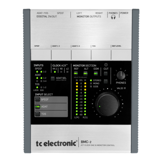 TC Electronic BMC-2 Manual De Instrucciones