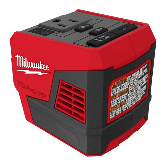 Milwaukee M18 Top-Off Manual Del Operador