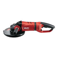 Hilti DCG230-D Manual De Instrucciones