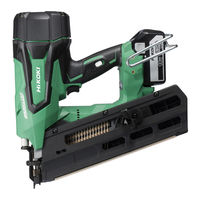 Hitachi Koki NR 1890DBCL Instrucciones De Manejo