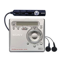 Sony Walkman MZ-R700 Manual De Instrucciones