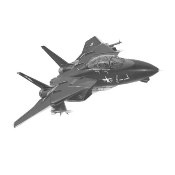 REVELL F-14A BLACK TOMCAT Manual De Instrucciones