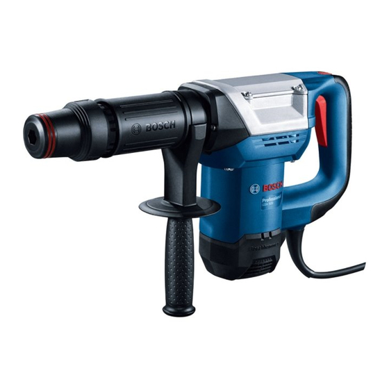 Bosch GSH 500 Professional Manual Original