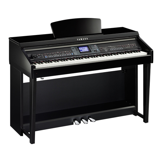 Yamaha Clavinova CVP-601 Manual De Referencia