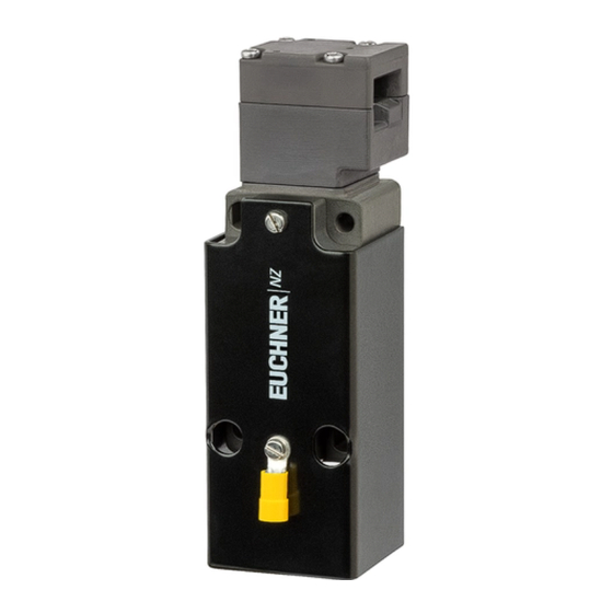 EUCHNER NZ1VZ EX Serie Manual De Instrucciones