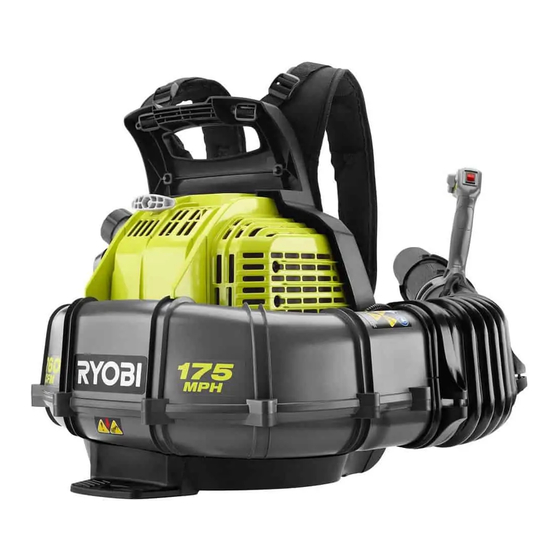 Ryobi RY38BP Manual Del Operador