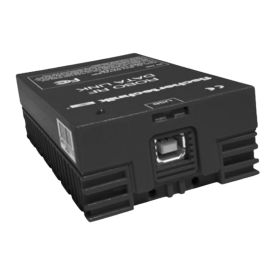 fischertechnik ROBO RF DATA LINK Manual De Instrucciones