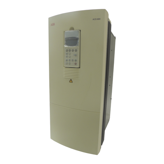 ABB ACS 600 Guía De Puesta En Marcha
