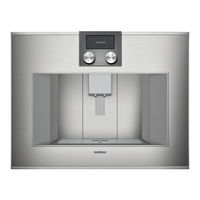 Gaggenau CM 470711 Manual De Instrucciones