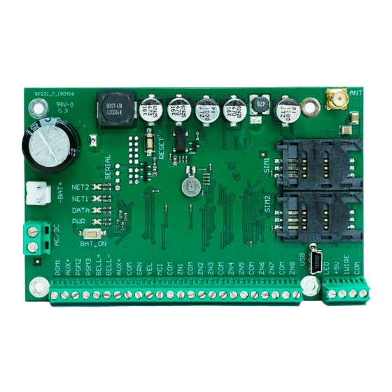 Trikdis SP231 Manual De Instalación Y Programación