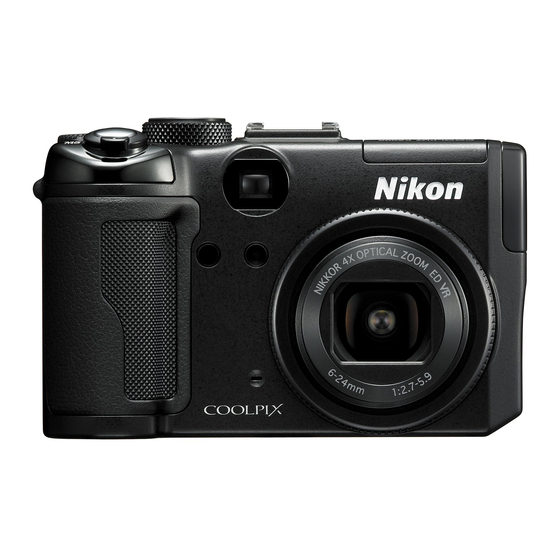 Nikon COOLPIX P6000 Manual Del Usuario