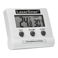 LaserLiner ClimaHome-Check Manual De Instrucciones