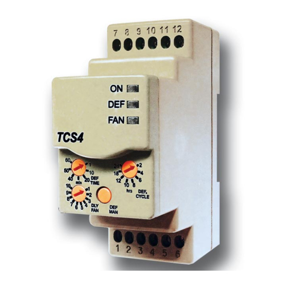 ASCON TECNOLOGIC TCS4 Manual De Instrucciones