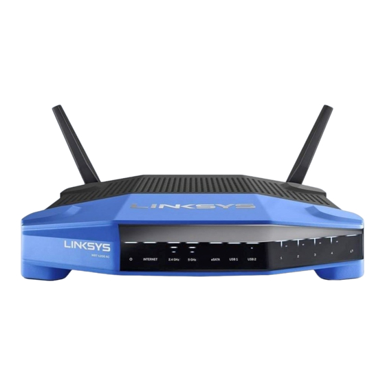 Linksys WRT 1200AC Manuales