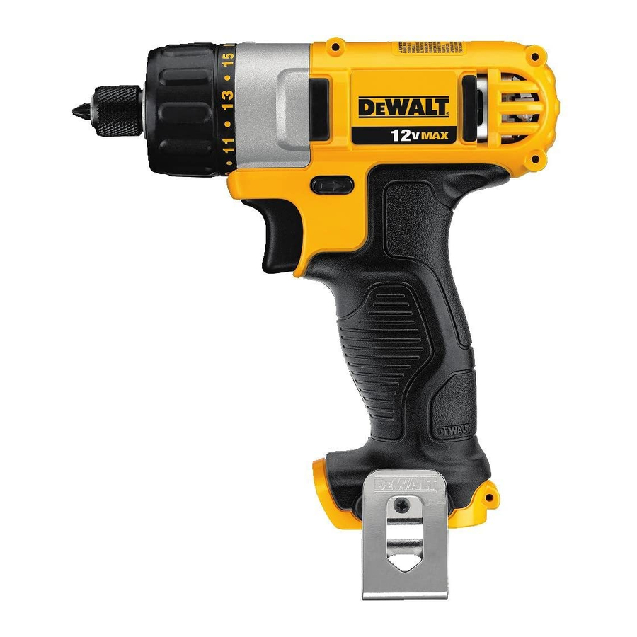 DeWalt DCF610 Manual De Instrucciones