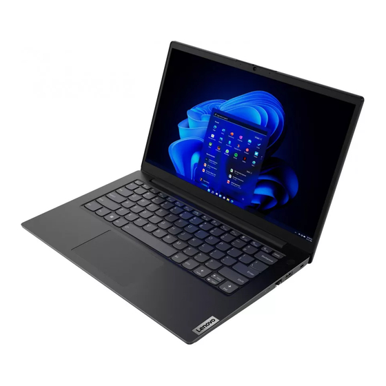 Lenovo V14 Gen 3 Guia De Inicio Rapido
