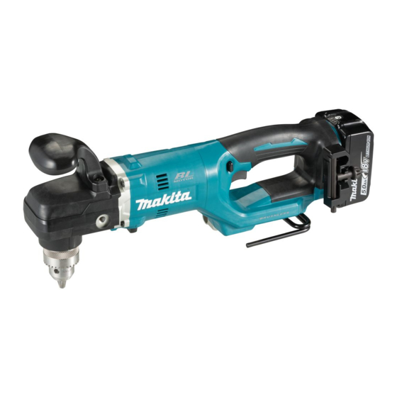 Makita DDA450 Manual De Instrucciones