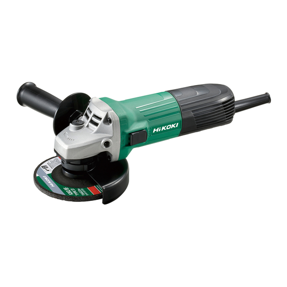HIKOKI G 10SS2 Instrucciones De Manejo