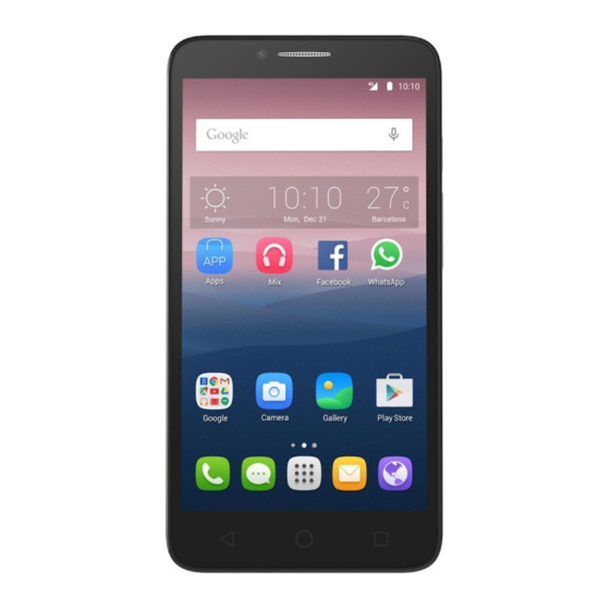 Alcatel 5054X Manuales