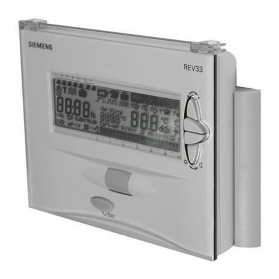 Siemens REV33 Instrucciones De Montaje
