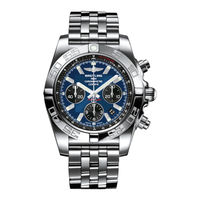 Breitling SUPER CHRONOMAT 44 FOUR-YEAR CALENDAR Manual Del Usuario