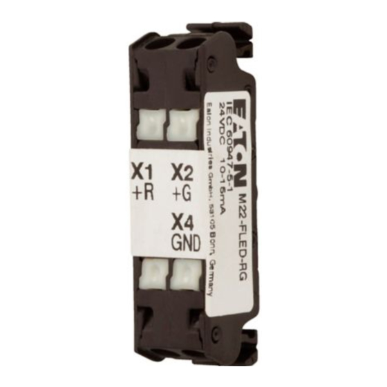 Eaton RMQ-Titan M30C Serie Instrucciones De Montaje