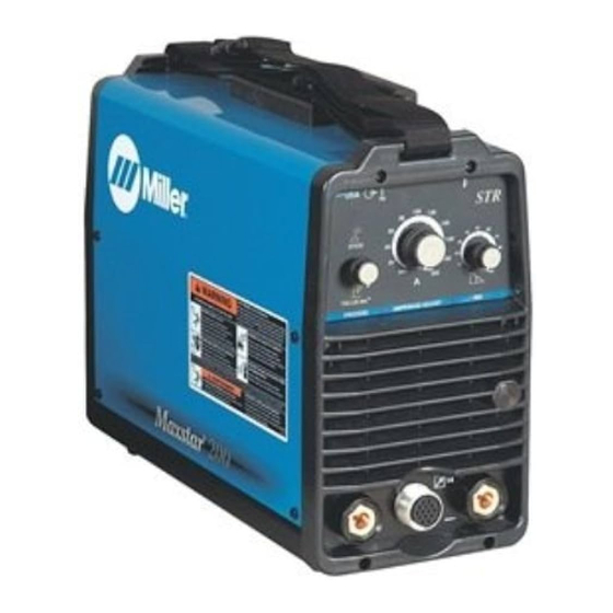 Miller Maxstar 200 STR Manual Del Operador