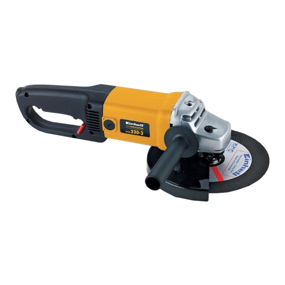 EINHELL Bavaria BWS 230-2 Manual De Instrucciones