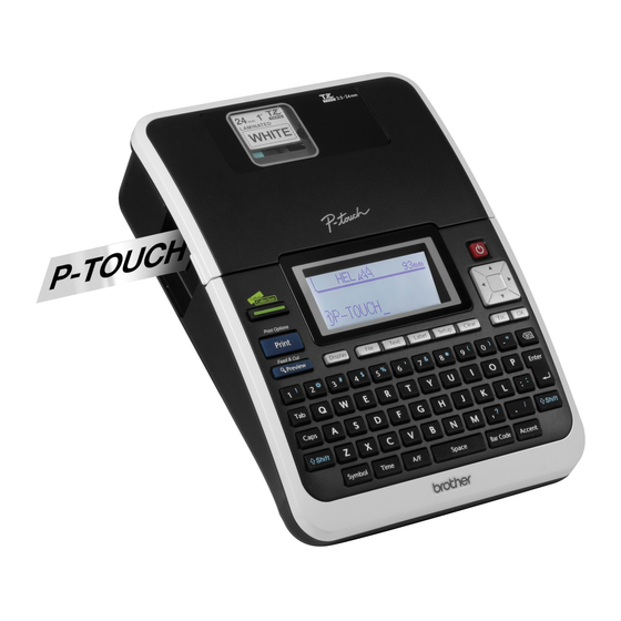 Brother P-touch 2730 Guia Del Usuario
