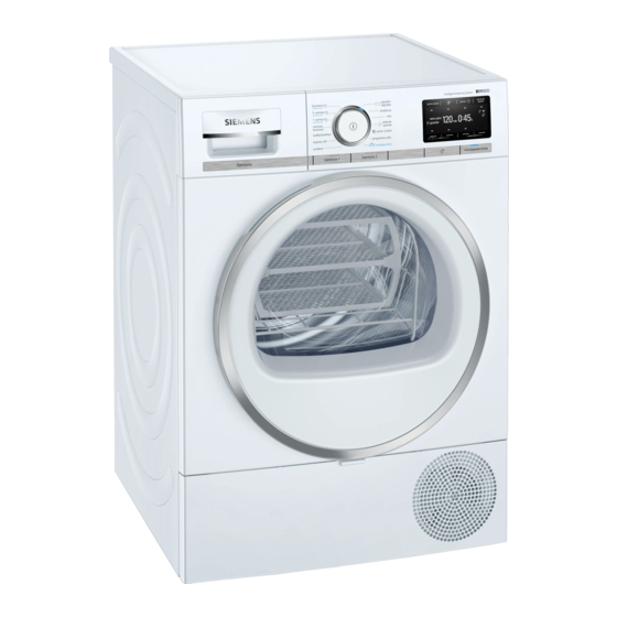 Siemens WT47XEH0ES Instrucciones De Uso Y Montaje