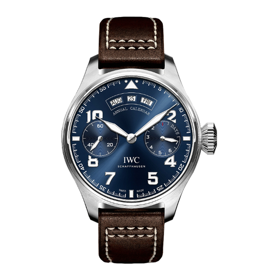 IWC Schaffhausen BIG PILOT'S WATCH ANNUAL CALENDAR EDITION 