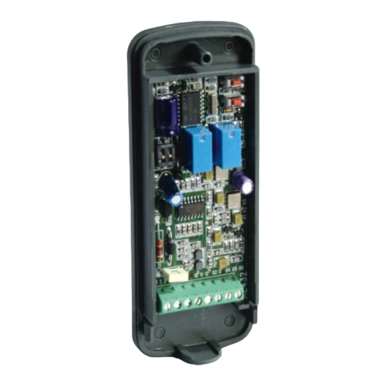 CAME RE862 Manual Del Usuario