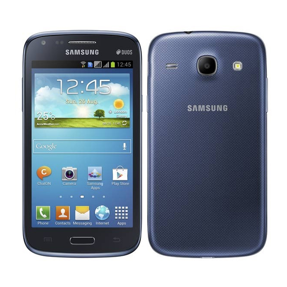 Samsung GT-I8260L Manual Del Usuario