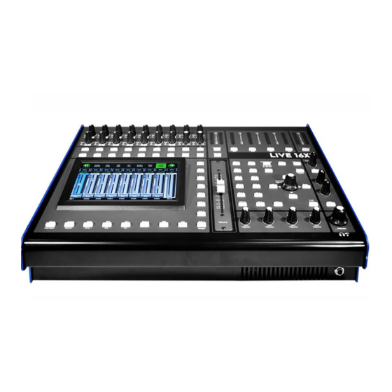 Audiolab LIVE 16XL Manuales