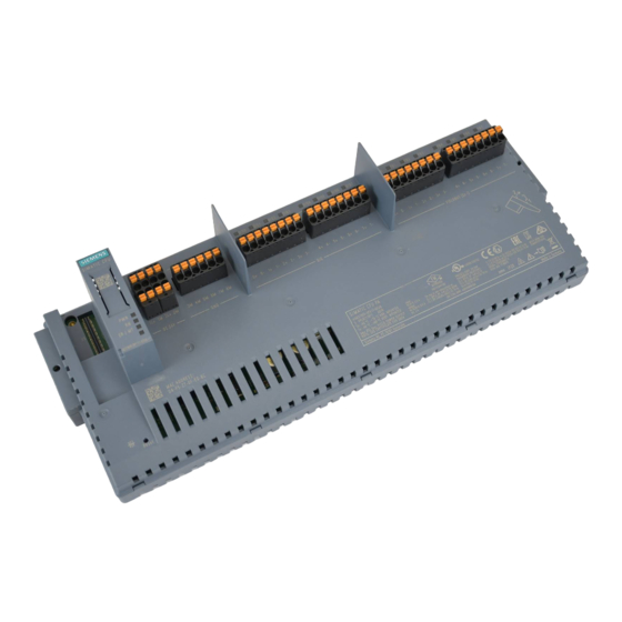 Siemens SIMATIC CFU Manual Del Usuario