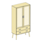Muebles de Interior Home affaire 360126 Manual Del Usuario