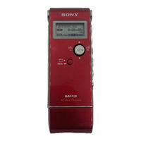 Sony ICD-UX70 Manual De Instrucciones