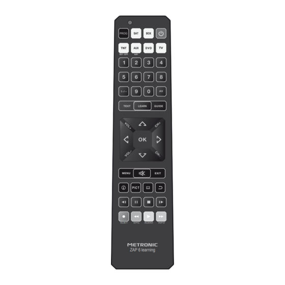 Metronic EVOLUTION 5 Manual De Instrucciones