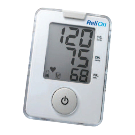 ReliOn BP100 Manuales